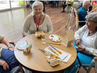 cristinaandmarybeth-memory-care-residents Cristina and Beth memory care residents Aravilla Clearwater
